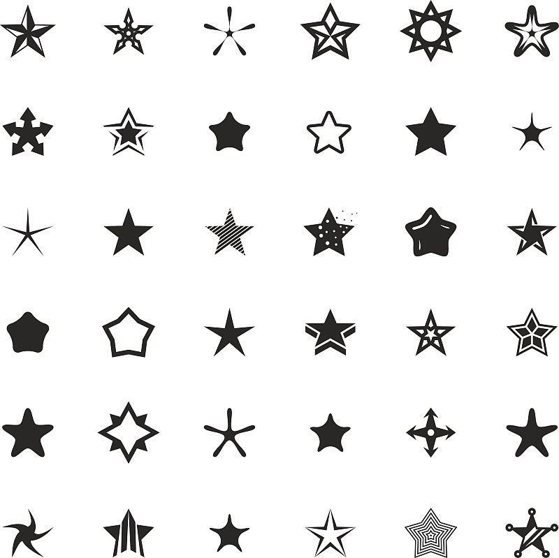 星形,矢量,计算机图标,绘画作品,领导能力,圣诞节,形状,绘画插图,符号,几何形状