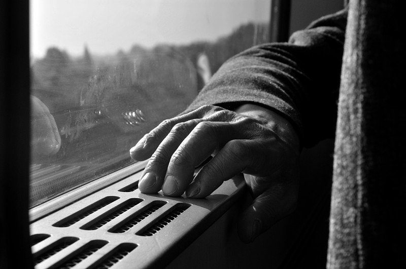 皱纹,手,老年男人,成都,窗台,四川省,地铁,留白,不确定,水平画幅
