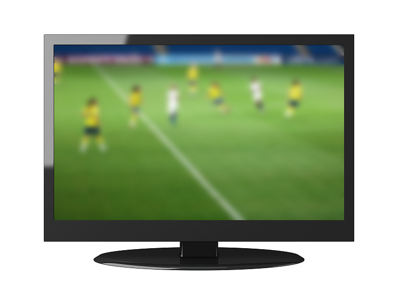 足球,看电视,电视机,分离着色,智能电视,平面屏幕,投影屏幕,高清晰度电视,美式足球,足球运动