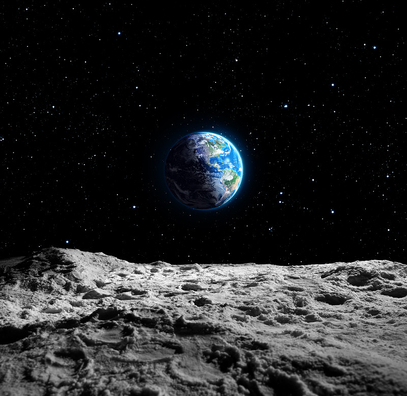 月球,地球形,行星月亮,肯尼迪航天中心,地球,宇航员,太空视角,航天任务,留白,太空