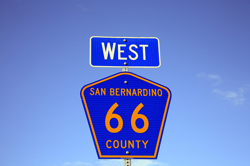圣伯纳蒂诺县,66号公路,加利福尼亚,标志,新的,巴斯托,圣伯那丁诺,留白,水平画幅,无人