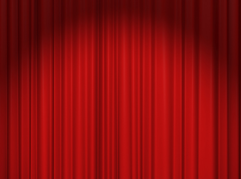 窗帘,戏剧表演,红色,红毯秀,颁奖典礼,古典戏剧,电影,电影工业,首次公演
