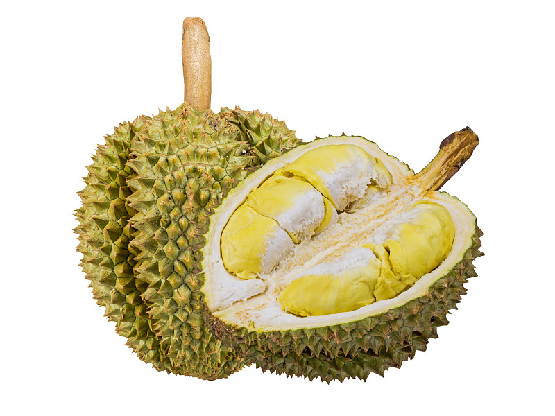 泰国,水果,榴莲,水平画幅,无人,生食,维生素,尖利,甜点心,白色