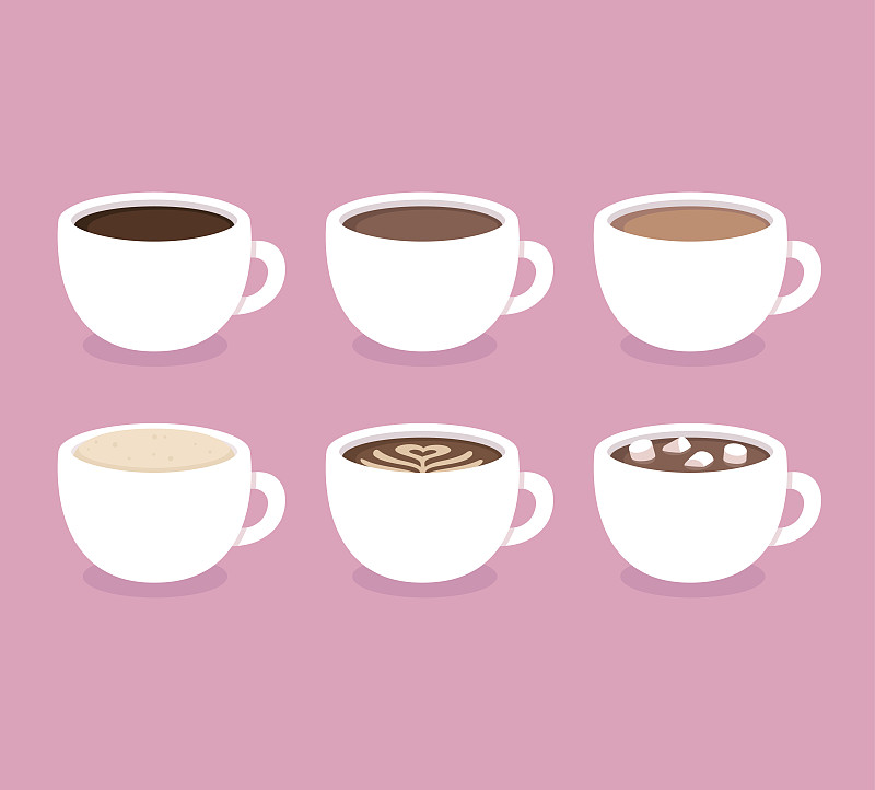 咖啡杯,字体,棉花软糖,马克杯,卡布奇诺咖啡,热可可,杯,咖啡,咖啡馆,布置