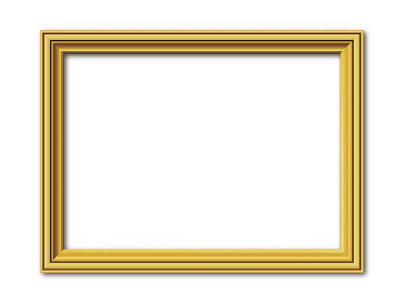 金色,白色,矢量,边框,分离着色,相框,留白,古董,艺术,墙