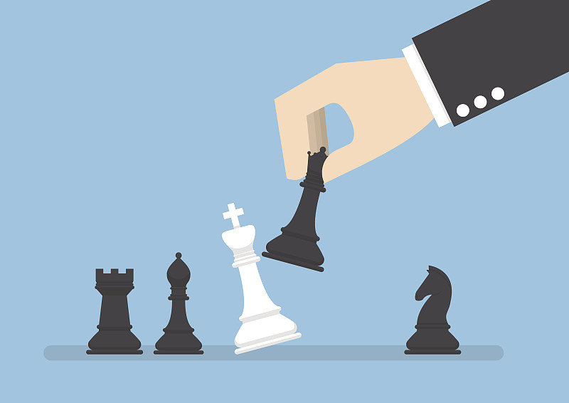 男商人,象棋女王,手,黑色,母球,国际象棋,领导能力,休闲活动,智慧,绘画插图