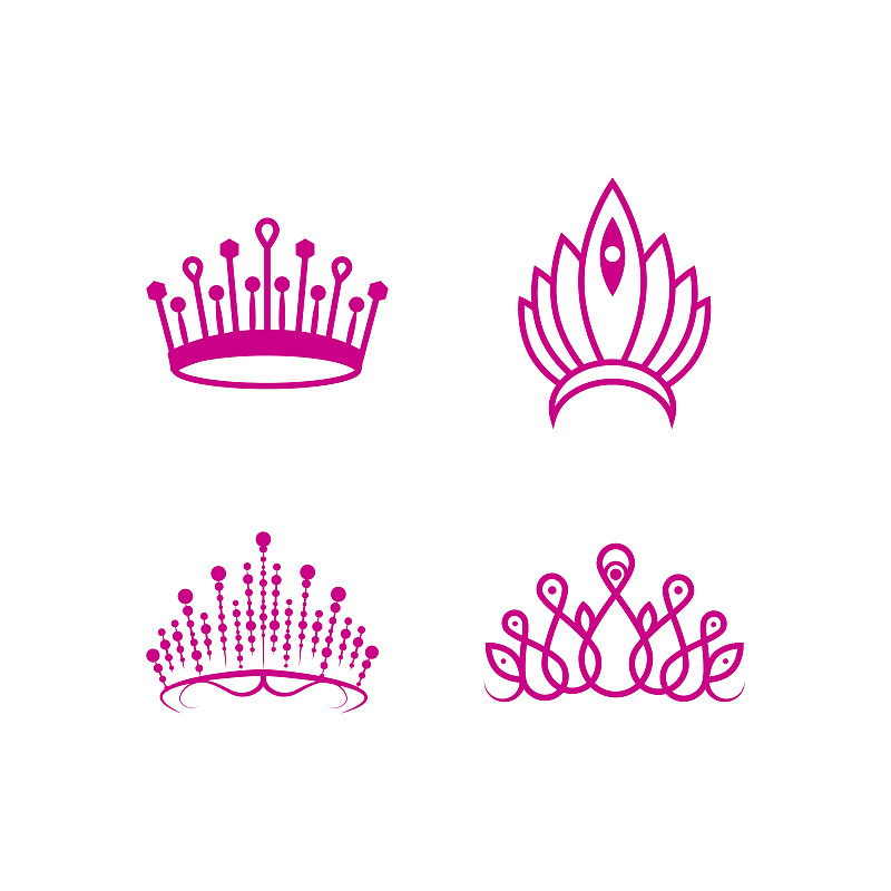 选美比赛,王冠,美,公主,绘画插图,美人,符号,第一名,珠宝,商店