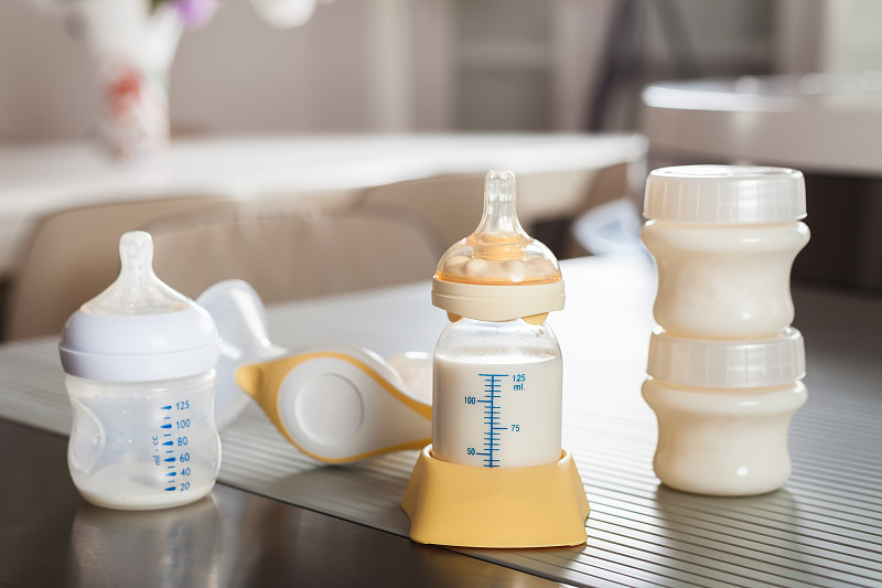 吸乳器,婴儿奶瓶,牛奶瓶,操作指南,奶制品,水平画幅,塑胶,饮料,白色,瓶子