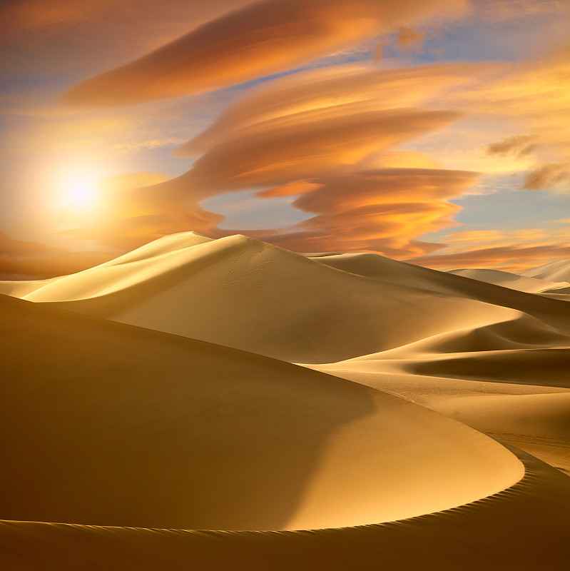 沙漠,垂直画幅,天空,沙子,小丘,伊朗,条纹,地平面,极端地形,戏剧性的天空