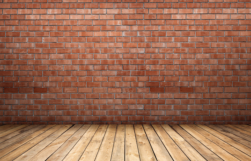 砖墙,红色,硬木地板,砖,镶花地板,褐色,木材,室内,墙,生锈的