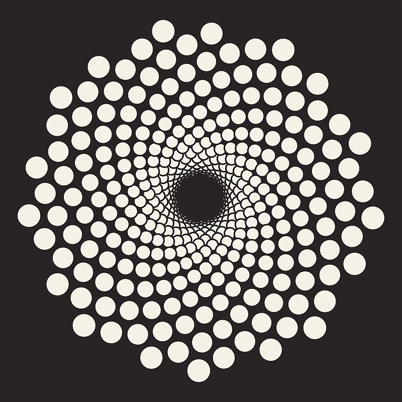 螺线,圆形,抽象,矢量,式样,漩涡形,漩涡市,旋风,斑点,黑白图片
