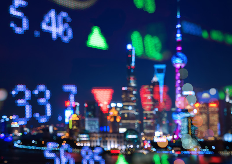 上海,财务数据,城市天际线,背景聚焦,显示器,股票行情,恒生指数,全球财政,股市和交易所,东方明珠塔