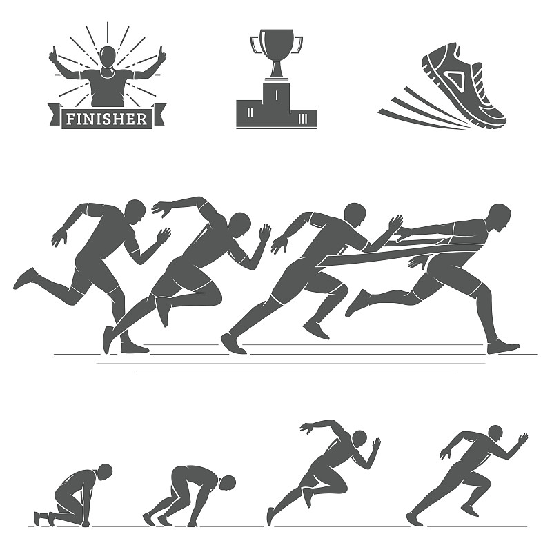 标签,化学元素周期表,体育比赛,男子赛道,马拉松赛跑,获奖者,奖杯,短跑,绘画插图,计算机制图
