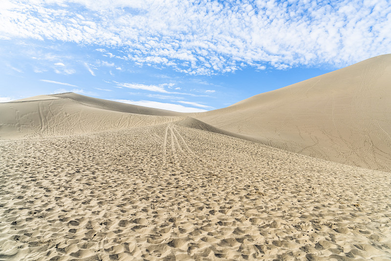 甘肃省,中国,沙漠,黄金,敦煌,天空,美,气候,水平画幅,沙子