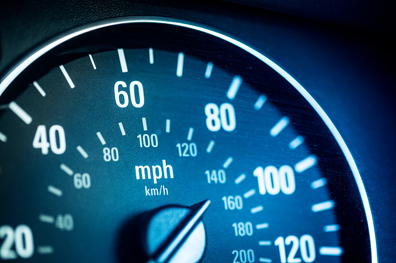 速度计,大特写,汽车,特写,蓝色,图像,限速标志,公里,计程表,汽车产业
