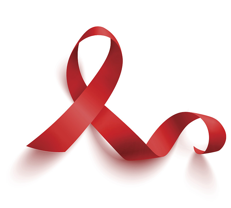 世界艾滋病日,艾滋病警示丝带,缎带,艾滋病,艾滋病病毒,机敏,慈善救济,水平画幅,圣诞节,无人