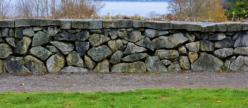 石墙,迪斯卡沃帕克,自然,式样,水平画幅,地形,岩石,墙,无人,全景