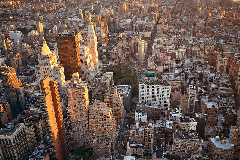 纽约,铁钻大厦,美国,水平画幅,建筑,无人,户外,都市风景,屋顶,著名景点