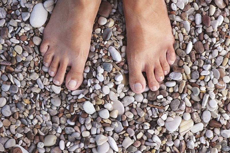石头,鹅卵石,女人,水,四肢,气候,水平画幅,人类脚趾,腿,spa美容