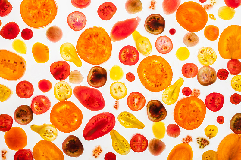 西红柿,切片食物,背景,纹理,抽象,稀缺,大特写,维生素,蔬菜,透明