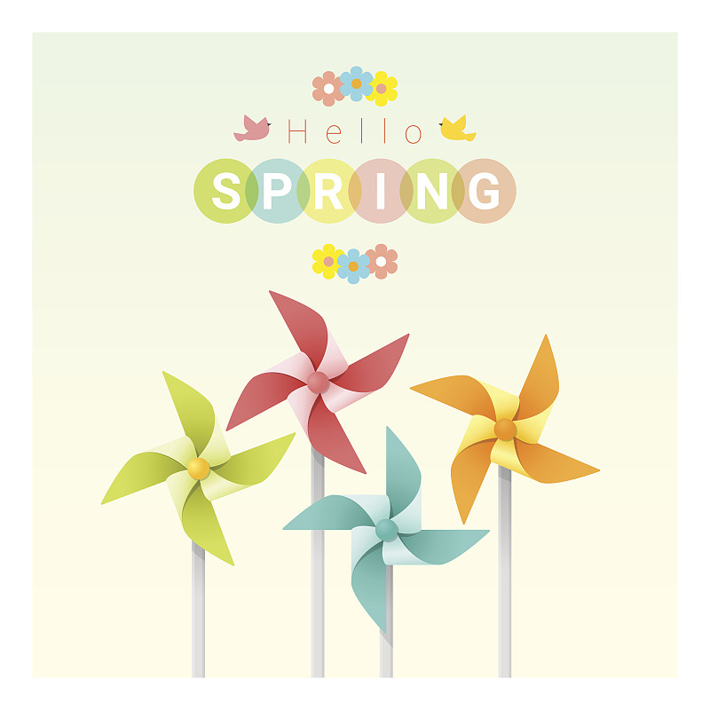 春天,你好,背景,多色的,一只动物,纸风车,自然,欢迎标志,风力,五月