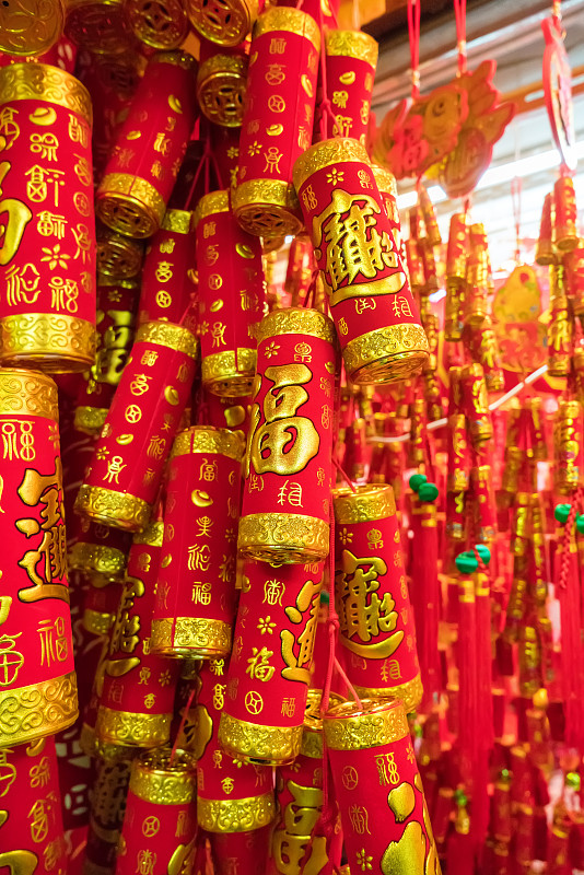 灯笼,焰火,红色,中国元宵节,纸灯笼,灯,中国灯笼,悬挂的,运气,新的