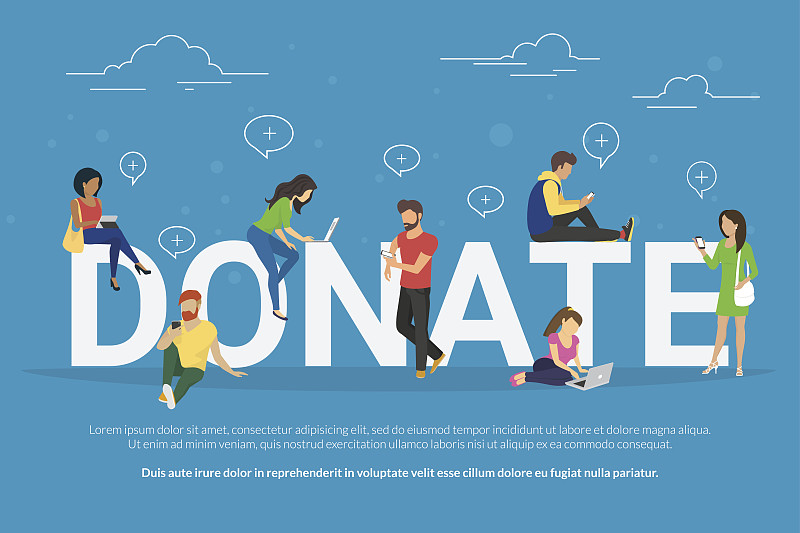 慈善救济,捐款箱,绘画插图,概念,慈善基金会,慈善义演,众筹,非营利机构,投资报酬率,慈善捐赠