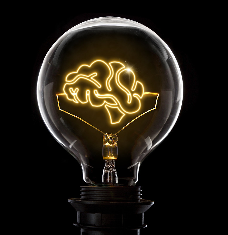 电灯泡,脑,代表,金属丝,组图,人脑,智慧,发明家,灯,能源