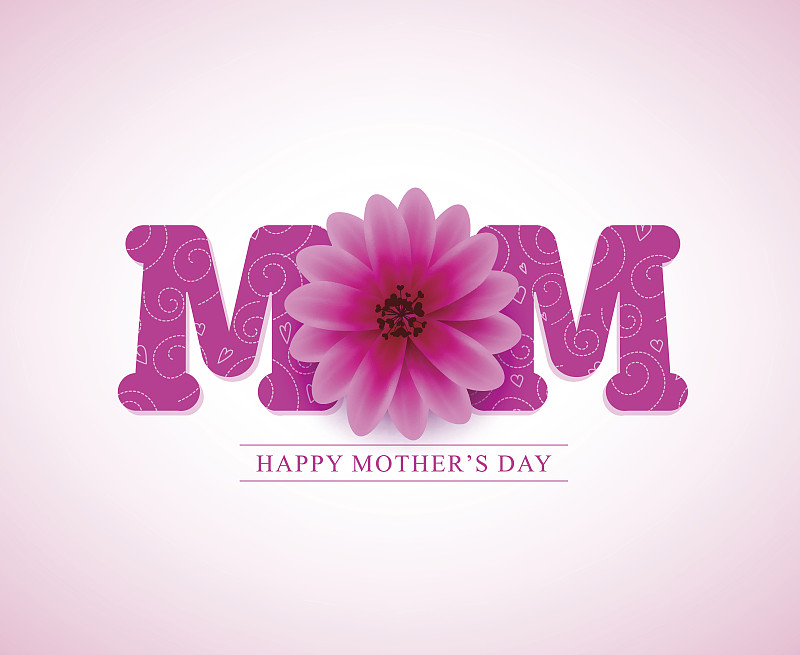 母亲节,贺卡,矢量,式样,幸福,母亲,女性特质,单身母亲,白昼,纸牌
