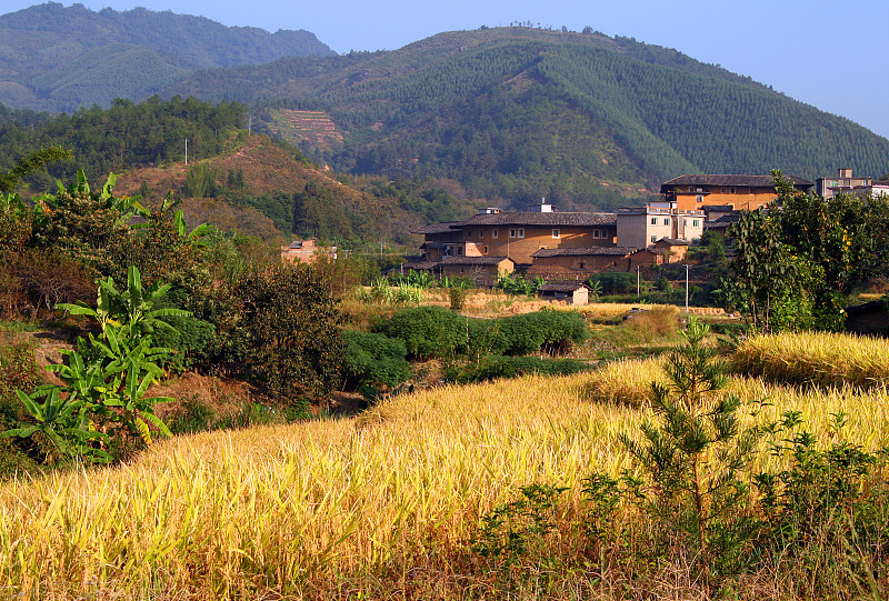 福建省,地形,中国东部,土楼,永定,蒂卢,客家族,野外定向,少数民族,世界遗产