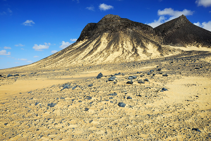 埃及,沙漠,黑色,撒哈拉沙漠,黑岩沙漠,desert,sand,verbena,巴哈利雅绿洲,火山岩,旅途,云