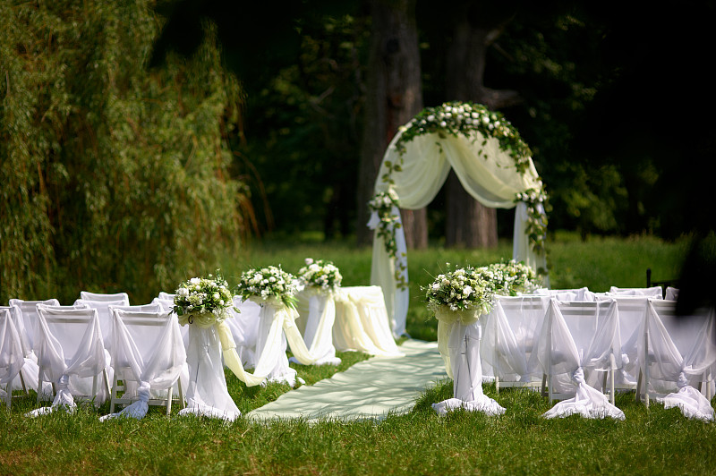 婚礼,派克大街,结婚庆典,婚礼客人,宾客,餐厅负责人,庭院,事件,浪漫,公园