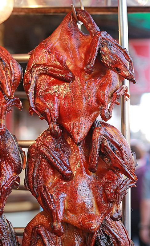 鸭子肉,中国食品,名人吐槽节目,小鸭子,北京犬,烟熏食品,鸭子,东,北京,悬挂的