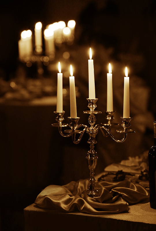 蜡烛,烛台,垂直画幅,葡萄酒,新的,玻璃杯,俄罗斯,蜡,葡萄酒杯