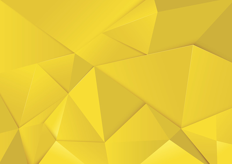 黄色,三角形,几何形状,背景,抽象,低多边形效果,,四元素,低的,水晶,折纸工艺