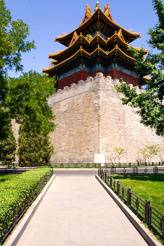 故宫,北京,颐和园,了望塔,禁止的,角落,宫殿,世界遗产,大门,西班牙