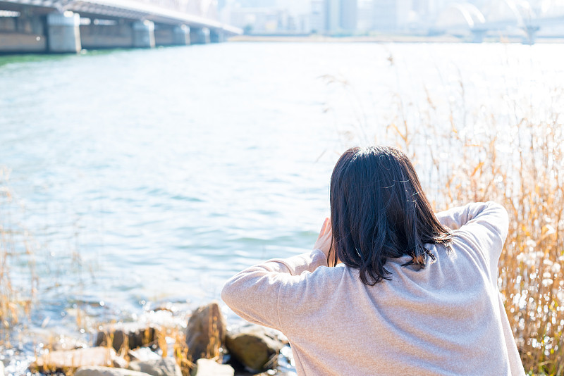 女人,快乐,山水文园,大阪市淀川,梅田,大阪市,近畿区域,决心,遗嘱,美