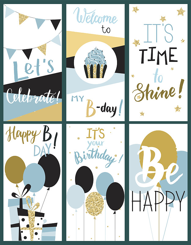生日,贺卡,幸福,生日蛋糕,书法,明信片,周年纪念,惊奇,传单