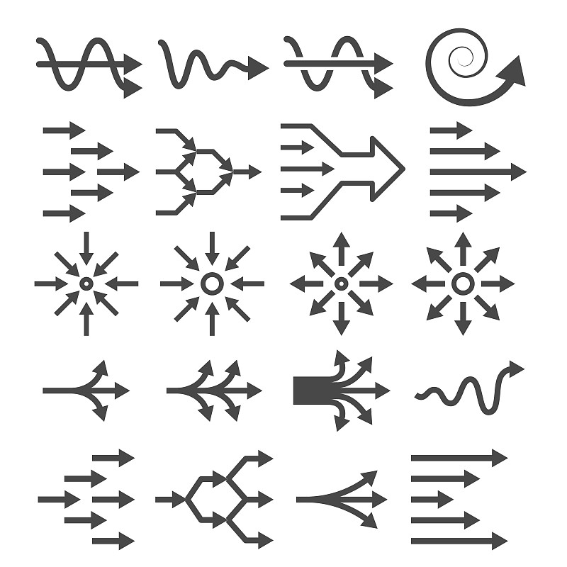 图标集,复杂性,小路,箭头符号,计时工具,斯洛文尼亚,一个物体,易接近性,纯净