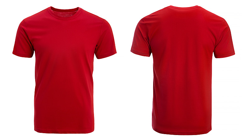 t恤,红色,衣服,衬衫,模板,袖子,纺织工业,苗条,着装得体,空白的