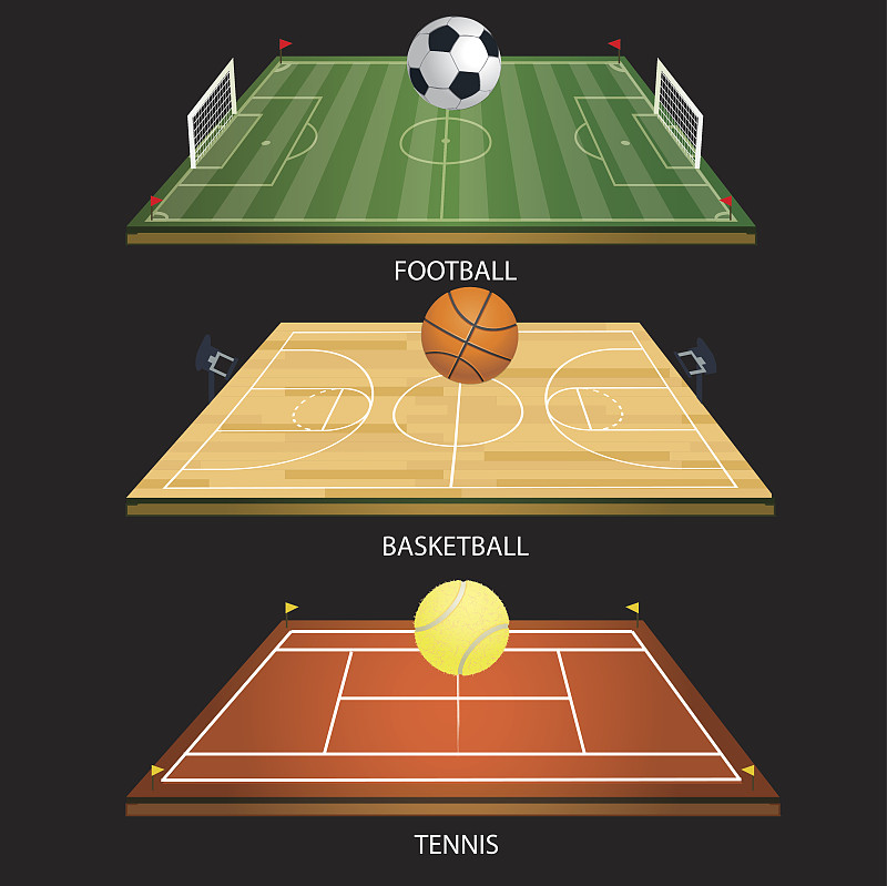 网球运动,田地,绘画插图,三维图形,矢量,背景,网球,守场员,v领,足球比赛