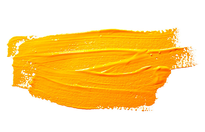 画笔,黄色,分离着色,水粉画,丙稀画,涂料,调色板,橙色,爱抚,作画