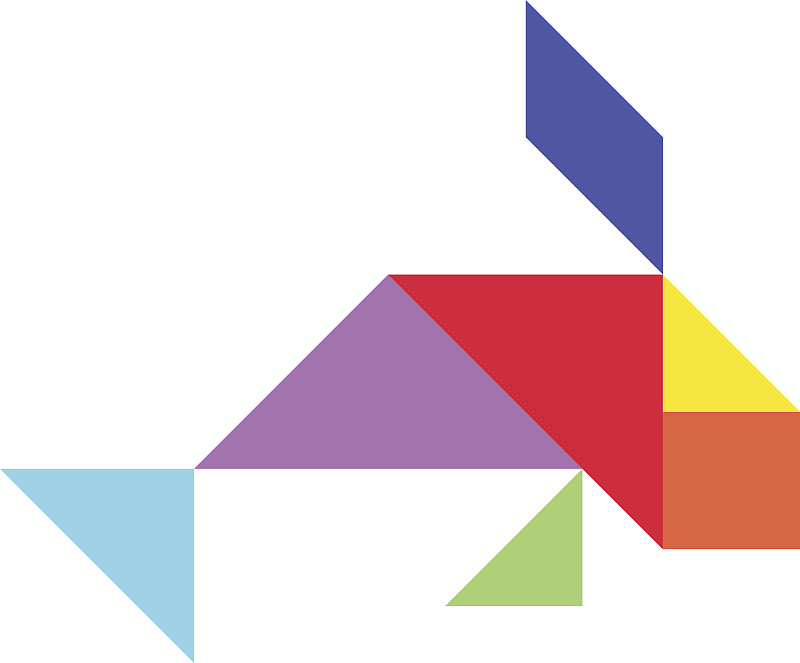 鱼类,矢量,形状,多色的,白色背景,菱形,鲸,棋盘游戏,谜题游戏,绘画插图