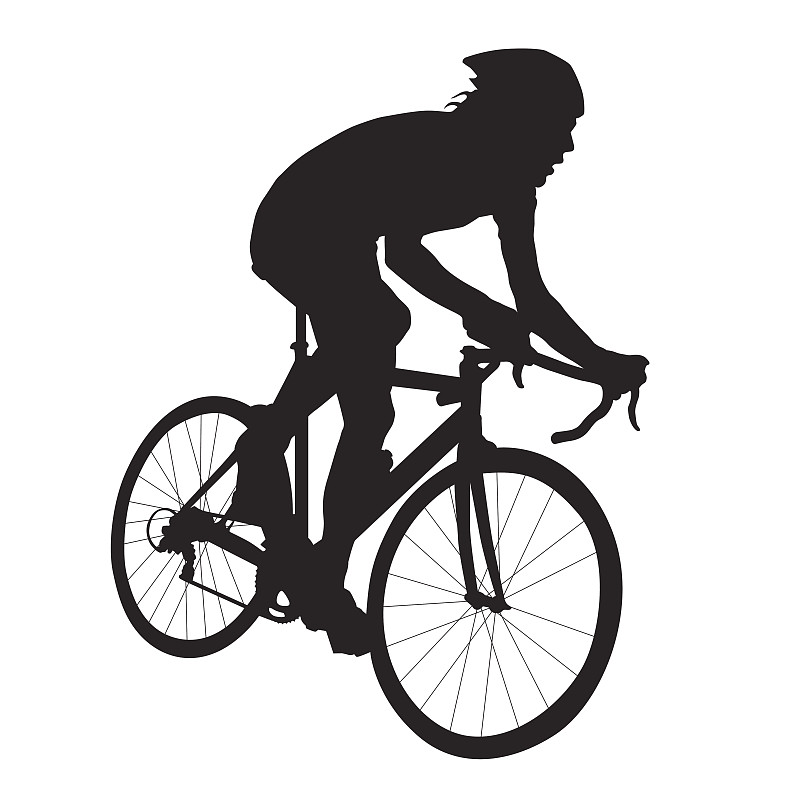 自行车,矢量,路,骑自行车,体育比赛,侧面视角,人情味,自行车运动,自行车头盔,职业运动员