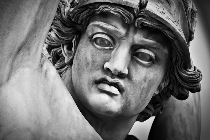 性暴力,雕塑,佛罗伦萨,人的头部,意大利,特写,远古的,兰吉回廊,米开朗基罗,美术雕像
