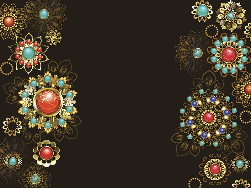 背景,玉器,金链,镶嵌图案,黄铜,阿拉伯风格,碧玉,人造珠宝,波西米亚风,项链