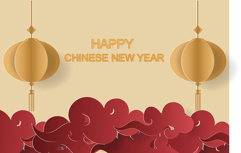 艺术,矢量,幸福,纸,春节,纸制品,中国,历日,灯笼,式样