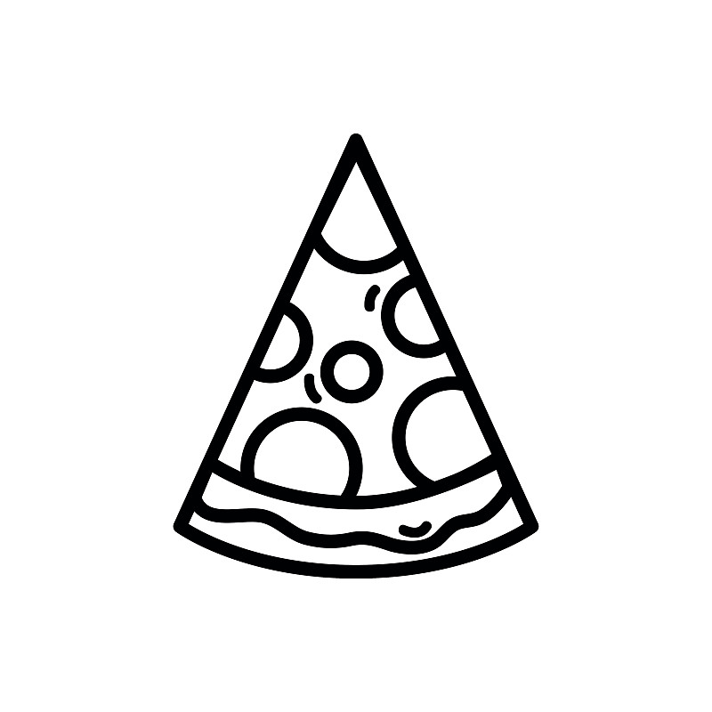 食品,比萨饼,美味,分界线,辣香肠披萨,披萨店,意大利辣香肠,莫扎瑞拉奶酪,绘画插图,椒类食物