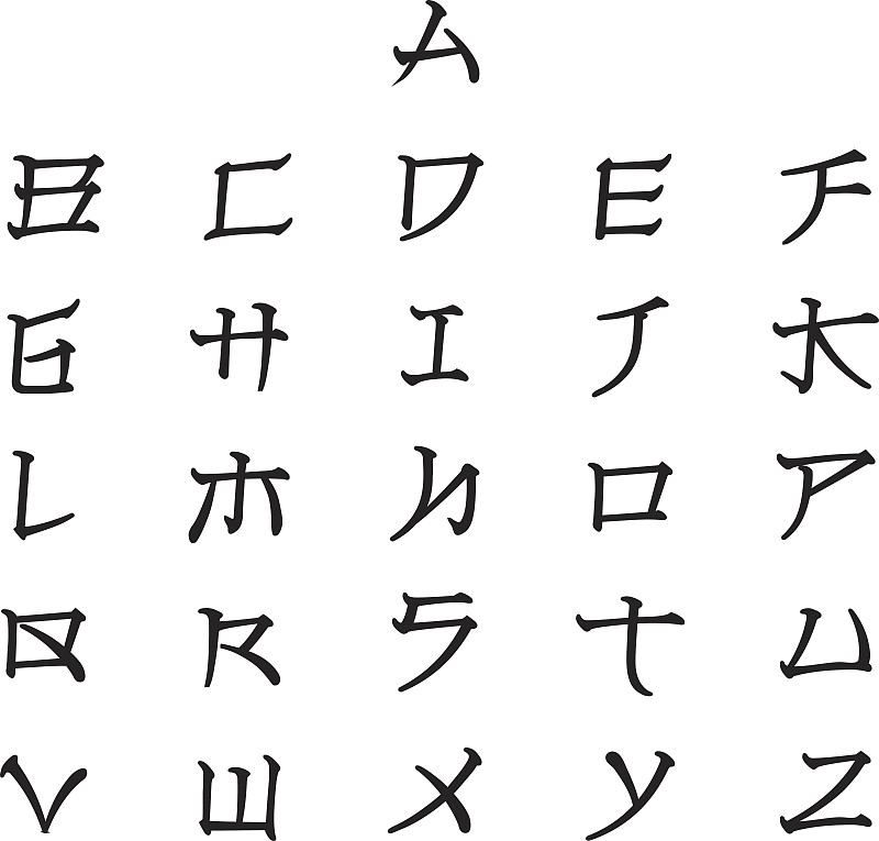 日本,时尚,字体,汉字,日文,创造力,亚洲,文字,正字符号,符号
