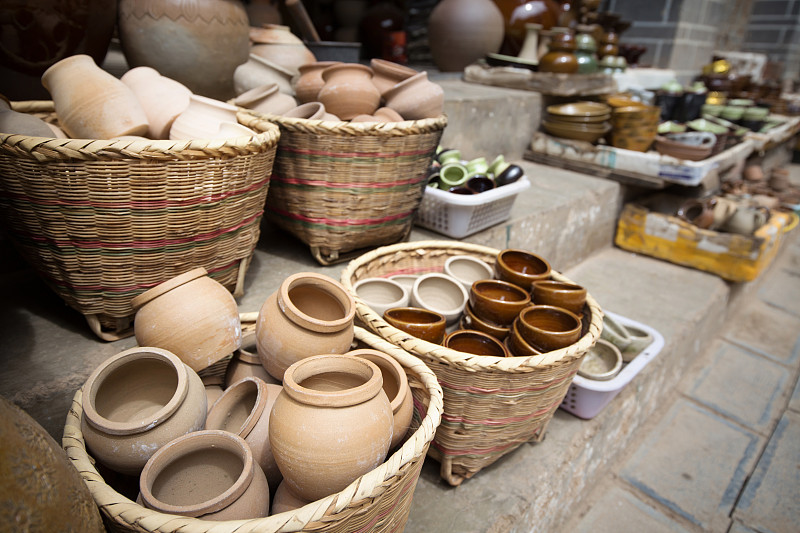 陶瓷制品,陶瓷工艺品,花瓶,茶壶,手艺,容器,碗,杯,组物体,土器